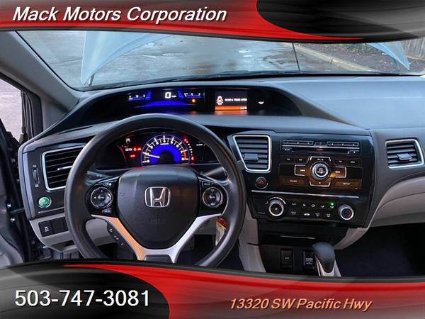2013 Honda Civic LX **ECO** Automatic Low Miles 39-MPG Back-Up... for sale in Tigard, OR – photo 9