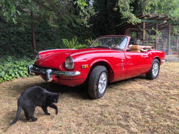 triumph spitfire 1970 mk3 - cars & trucks - by owner - vehicle... for sale in Cloverdale, CA – photo 3