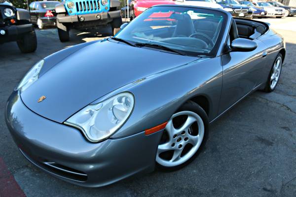 2002 PORSCHE CARRERA 911 CABRIOLET 320+HP 6 SPEED MANUAL FULLY LOADED for sale in Orange County, CA – photo 5