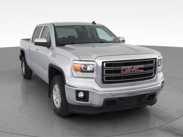 2015 GMC Sierra 1500 Crew Cab SLE Pickup 4D 6 1/2 ft pickup Silver -... for sale in Imperial Beach, CA – photo 16
