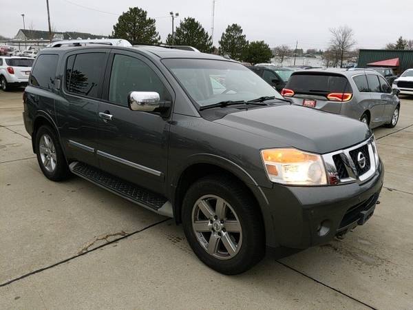 2012 Nissan Armada 4WD 4D Sport Utility / SUV Platinum - cars &... for sale in Waterloo, IA – photo 12