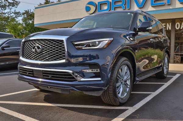 2019 *INFINITI* *QX80* *LUXE AWD* Hermosa Blue - cars & trucks - by... for sale in Oak Forest, IL – photo 4