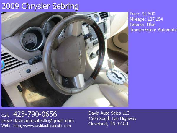 2009 Chrysler Sebring Touring for sale in Cleveland, TN – photo 9