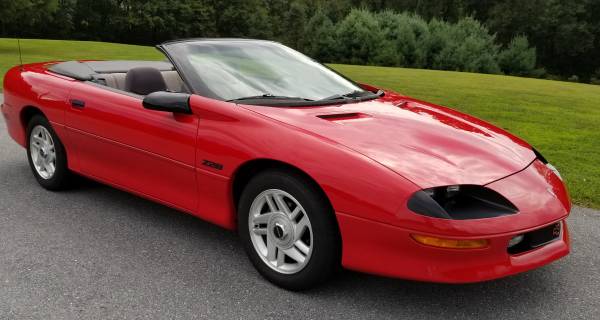 CAMARO Z28 red convertible 1994 for sale in Hershey, PA – photo 12