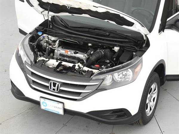 2014 Honda CRV LX Sport Utility 4D suv WHITE - FINANCE ONLINE for sale in Auburndale, MA – photo 4