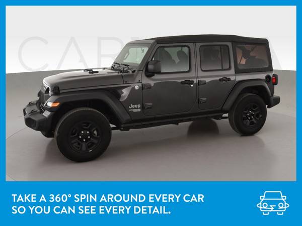 2019 Jeep Wrangler Unlimited Sport S Sport Utility 4D suv Gray for sale in Sausalito, CA – photo 3