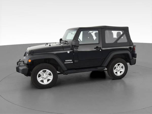 2013 Jeep Wrangler Sport SUV 2D suv Black - FINANCE ONLINE - cars &... for sale in Fayetteville, NC – photo 4