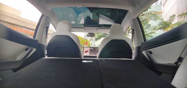 Tesla Model 3 Long range FSD Red with white interior for sale in Honolulu, HI – photo 2