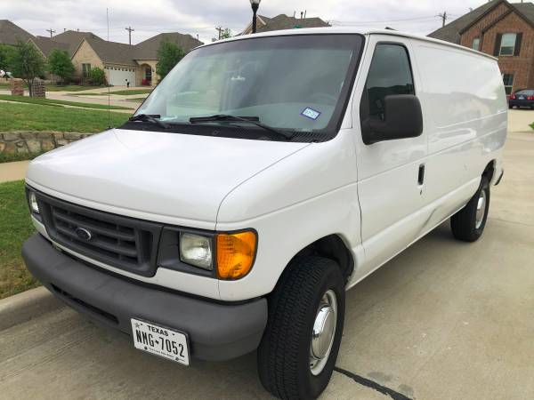 2005 Ford E350 Diesel Cargo Van (Frisco area) - - by for sale in Frisco, TX – photo 17