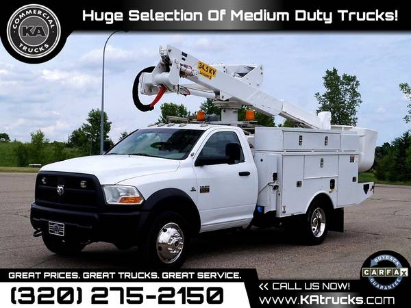 2012 Ram 5500 37 5ft 37 5 ft 37 5-ft Bucket Truck 4WD 4 WD 4-WD 6 7L for sale in Dassel, MN – photo 8