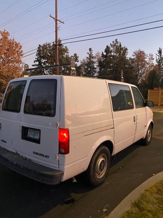 1999 Chevy Astro Work Van W/ Shelves&Ladder Rack - cars & trucks -... for sale in Bend, OR – photo 3