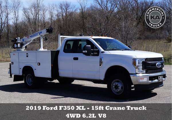 2015 Ford F250 XL - Service Utility Truck Pickup Flatbed - 4WD 6 2L for sale in Dassel, IL – photo 3
