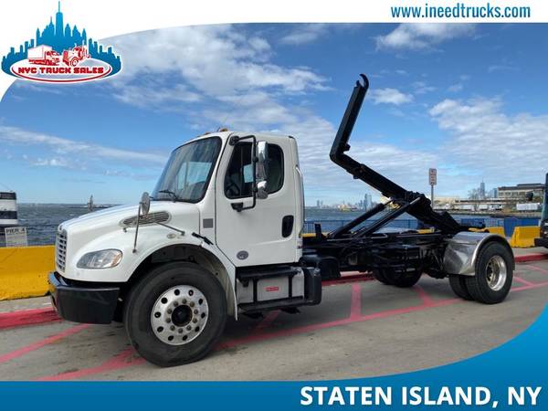 2014 FREIGHTLINER M2 HOOKLIFT NON CDL AUTOMATIC CUMMINS ENGIN-maryland for sale in Staten Island, District Of Columbia