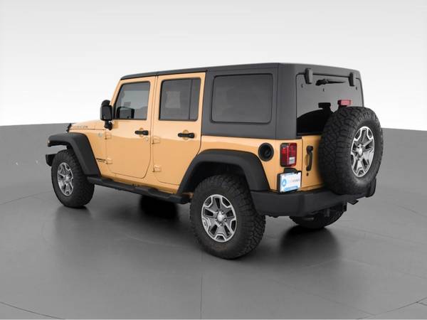 2014 Jeep Wrangler Unlimited Rubicon Sport Utility 4D suv Beige - -... for sale in Baltimore, MD – photo 7