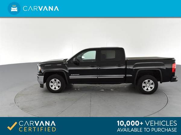 2018 GMC Sierra 1500 Crew Cab Pickup 4D 5 3/4 ft pickup Black - for sale in Arlington, District Of Columbia – photo 7
