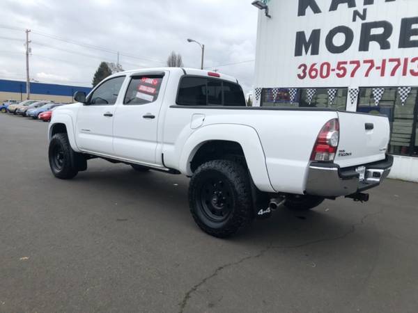 2011 Toyota Tacoma SR5 4WD Double Cab LB V6 AT PW PDL Air Super for sale in Longview, OR – photo 4