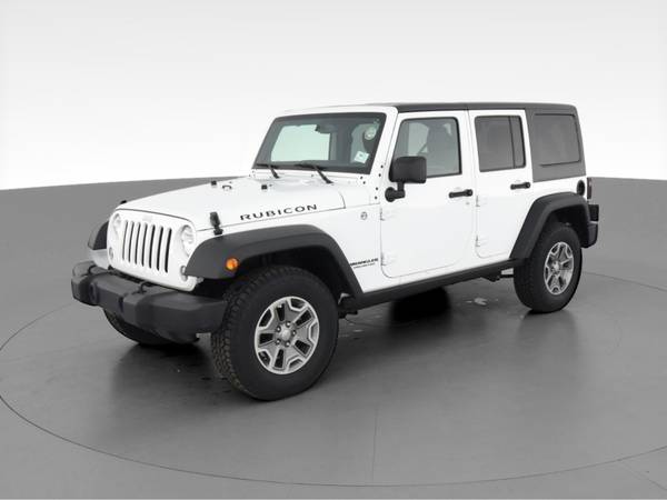 2015 Jeep Wrangler Unlimited Rubicon Sport Utility 4D suv White - -... for sale in Lexington, KY – photo 3