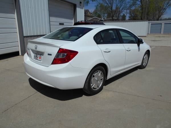 2012 Honda Civic HF - - by dealer - vehicle automotive for sale in Martensdale, IA – photo 5