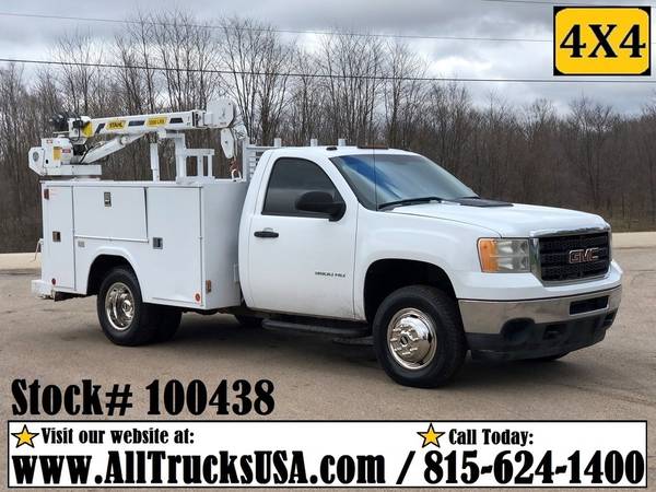 1/2 - 1 Ton Service Utility Trucks & Ford Chevy Dodge GMC WORK TRUCK for sale in Texarkana, AR – photo 14
