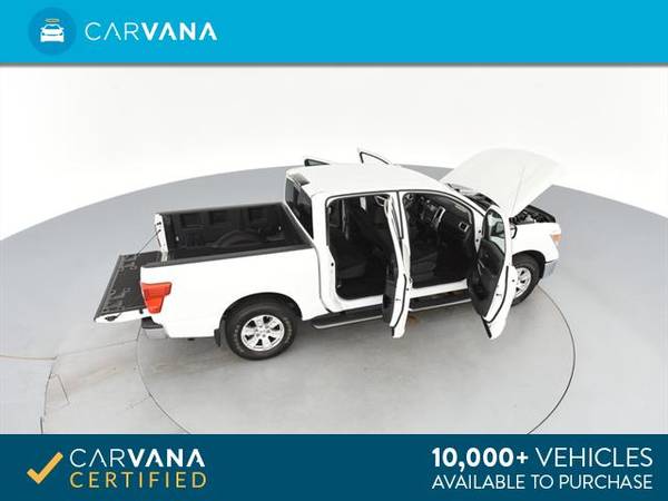 2018 Nissan Titan Crew Cab SV Pickup 4D 5 1/2 ft pickup White - for sale in Columbia, SC – photo 14
