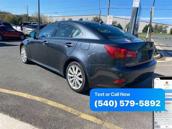 2007 LEXUS IS 250 All Wheel Drive $750 DOWN/ $375 A Month - cars &... for sale in Fredericksburg, VA – photo 6