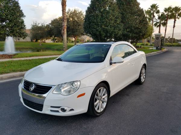 2007 Volkswagen Eos Turbo Hard Top Convertible - cars & trucks - by... for sale in Holiday, FL – photo 2