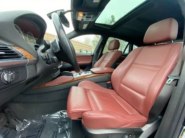 2012 BMW X6 xDrive35i: 1 Owner Black & GORGEOUS Red Leather Inter for sale in Madison, WI – photo 13
