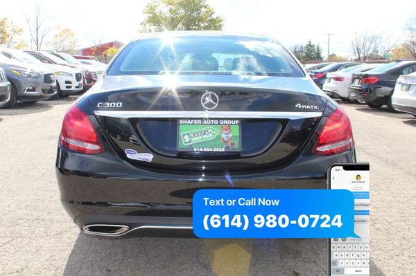 2017 Mercedes-Benz C-Class C 300 Sport 4MATIC AWD 4dr Sedan - cars &... for sale in Columbus, OH – photo 6