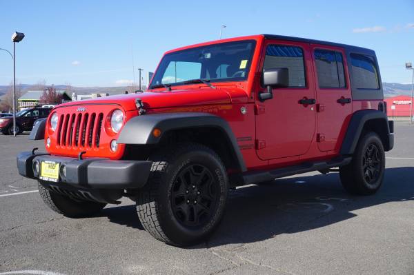 2014 Jeep Wrangler Unlimited Sport 4X4 4 Door Hard Top - cars & for sale in Kittitas, OR – photo 3