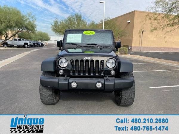 2016 JEEP WRANGLER UNLIMITED SPORT ~ LIFTED ~ LOW MILES ~ EASY FINAN... for sale in Tempe, AZ – photo 2