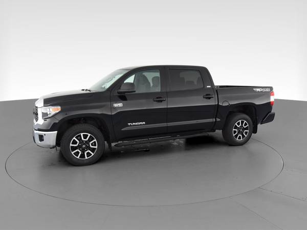 2018 Toyota Tundra CrewMax SR5 Pickup 4D 5 1/2 ft pickup Black - -... for sale in Toledo, OH – photo 4