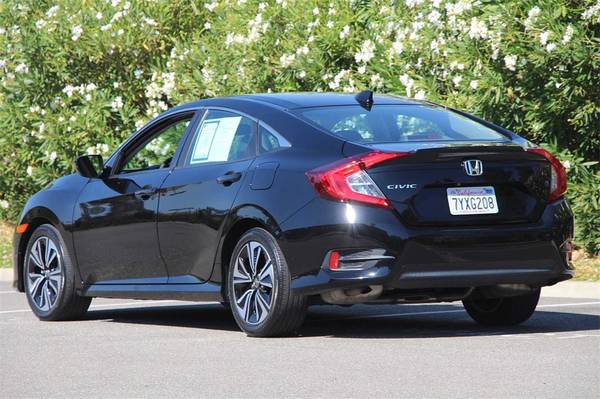 2017 Honda Civic EX-L sedan Crystal Black Pearl for sale in Livermore, CA – photo 6