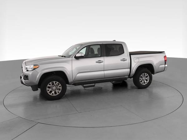 2018 Toyota Tacoma Double Cab SR5 Pickup 4D 5 ft pickup Gray -... for sale in Washington, District Of Columbia – photo 4