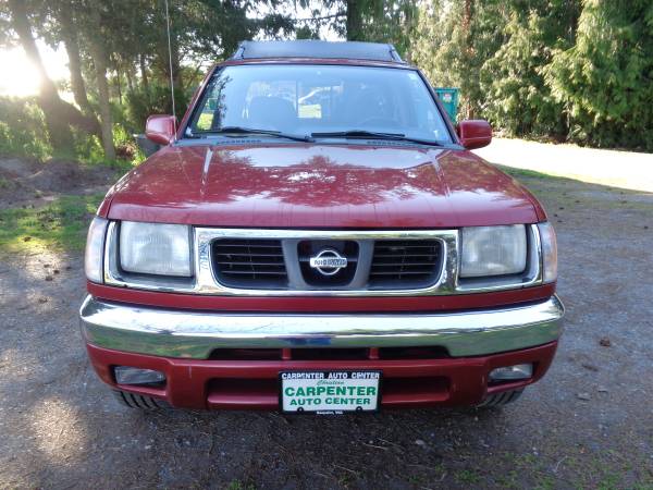 2000 Nissan Frontier SE 4x4 Crew Cab - 2 Owners - Clean Carfax! for sale in Sequim, WA – photo 3