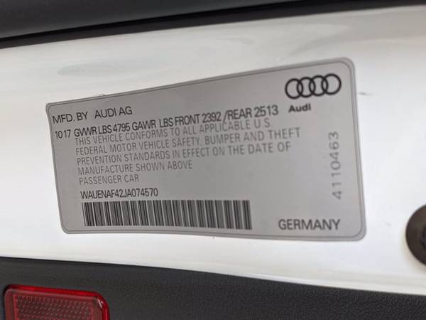 2018 Audi A4 Tech Premium Plus AWD All Wheel Drive SKU: JA074570 for sale in Plano, TX – photo 23