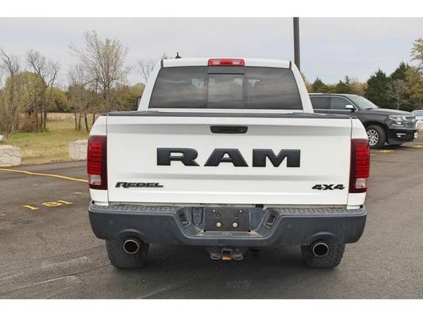 2017 Ram 1500 Rebel (Bright White Clearcoat) - - by for sale in Chandler, OK – photo 4