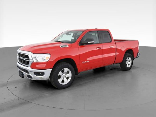 2020 Ram 1500 Quad Cab Big Horn Pickup 4D 6 1/3 ft pickup Red - -... for sale in Covington, OH – photo 3