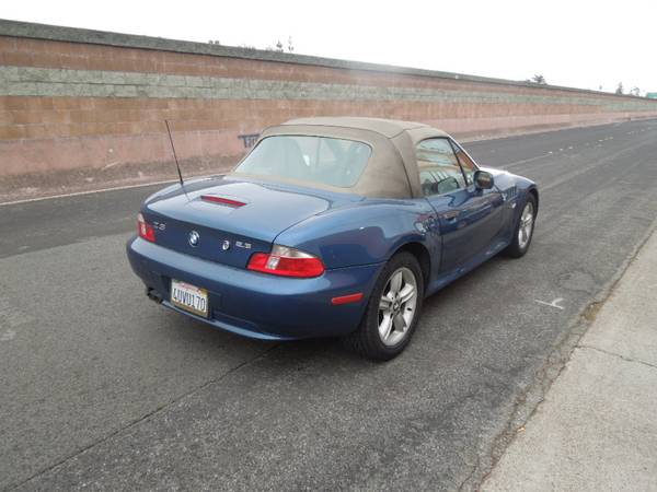 2000 BMW Z3 2.5L Roadster 5sp Clean Title XLNT Cond Runs Perfect -... for sale in SF bay area, CA – photo 12