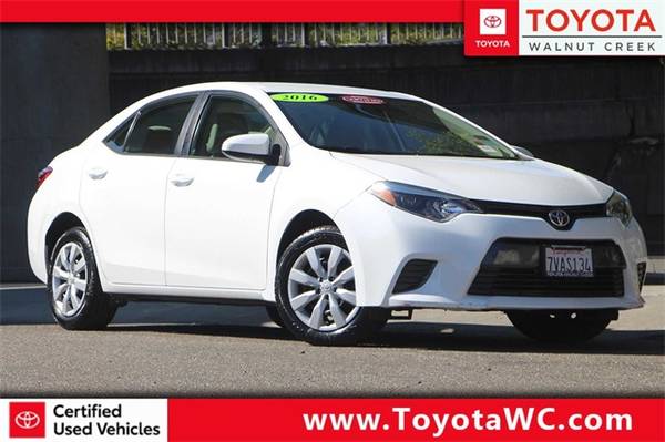 2016 Toyota Corolla *Call for availability for sale in ToyotaWalnutCreek.com, CA – photo 2
