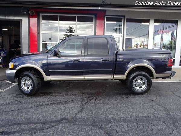 2001 Ford F-150 4x4 4WD F150 Lariat 4dr SuperCrew Lariat Truck for sale in Milwaukie, WA – photo 2