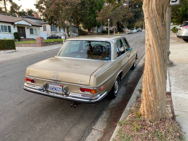1972 Mercedes Benz 280SE 4.5V8 - cars & trucks - by owner - vehicle... for sale in Arcadia, CA – photo 3