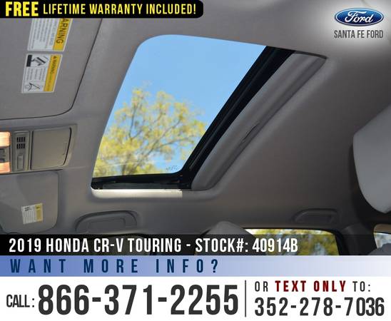 2019 Honda CRV Touring Remote Start - Sunroof - Homelink for sale in Alachua, GA – photo 16