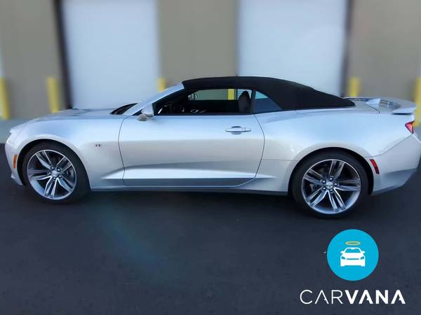 2017 Chevy Chevrolet Camaro LT Convertible 2D Convertible Silver - -... for sale in Long Beach, CA – photo 5