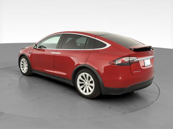 2017 Tesla Model X 75D Sport Utility 4D suv Red - FINANCE ONLINE -... for sale in San Bruno, CA – photo 7