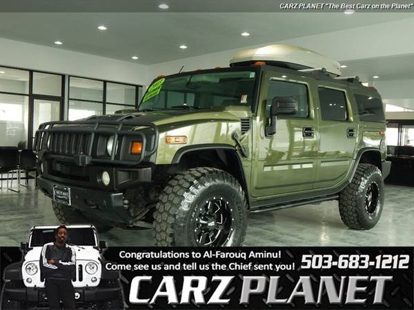 2003 HUMMER H2 4x4 4WD LIFTED WHEELS AND TIRES HUMMER H2 LOW MILES HUM for sale in Gladstone, OR – photo 2