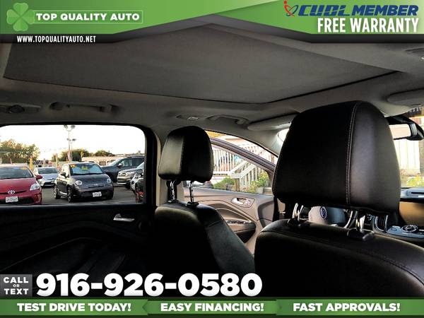 2014 Ford Escape Titanium SUV for only $12,495 - cars & trucks - by... for sale in Rancho Cordova, CA – photo 24