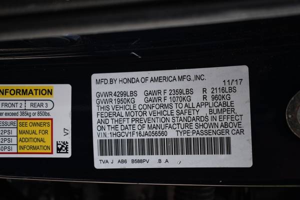 2018 Honda Accord LX 4dr Sedan Sedan - - by dealer for sale in Miami, LA – photo 23