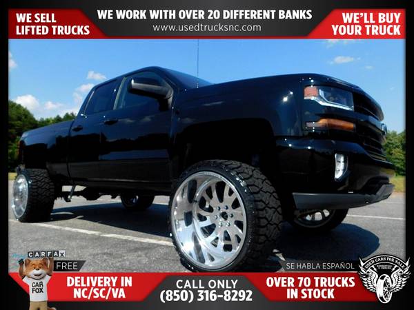 403/mo - 2017 Chevrolet Silverado 1500 LT Z71 4x4Double Cab 6 5 ft for sale in KERNERSVILLE, NC – photo 2