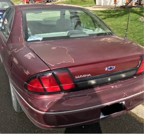2001 Chevy Lumina - cars & trucks - by owner - vehicle automotive sale for sale in Pullman, WA – photo 2