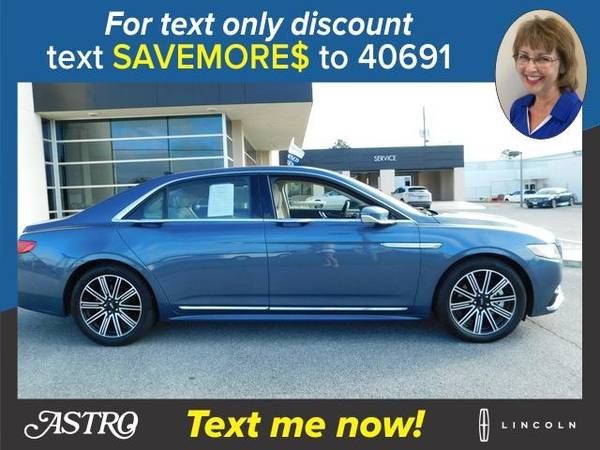 2019 LINCOLN Continental Rhapsody Blue BUY IT TODAY - cars & for sale in Pensacola, FL – photo 2